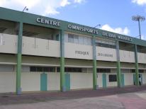 Stade de Baie-Mahault - couverture des tribunes (Guadeloupe)
